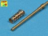 Aber 35L-080 Barrel for U.S heavy machine gun cal .50 Browning M2 HB (1:35)	